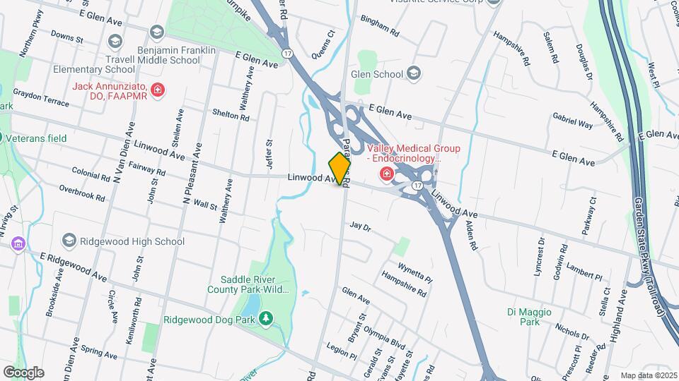 779 Paramus Rd Map and Location Details