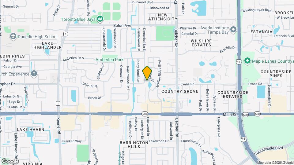 1207 Dinnerbell Ln E Map and Location Details