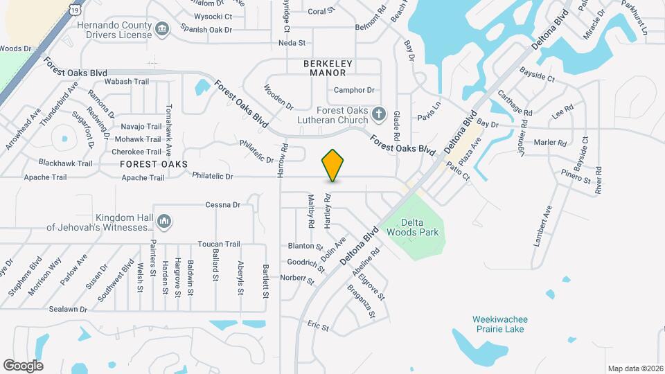 3427 Hartley Rd Map and Location Details
