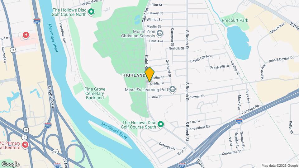 657 Calef Rd, Unit 2 Map and Location Details