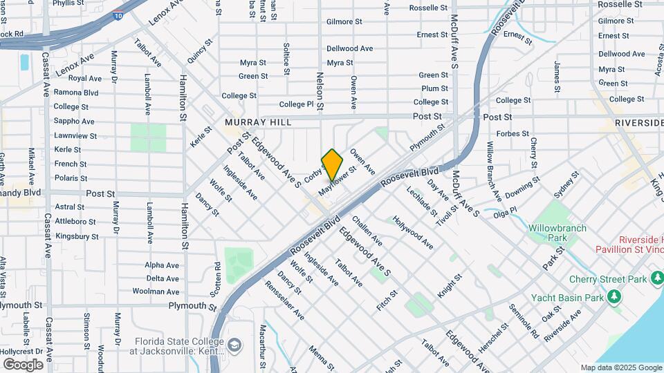 3414 Mayflower St Map and Location Details