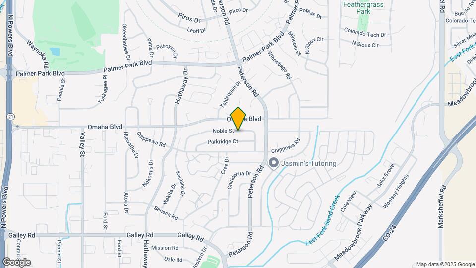 6835 Noble St Map and Location Details