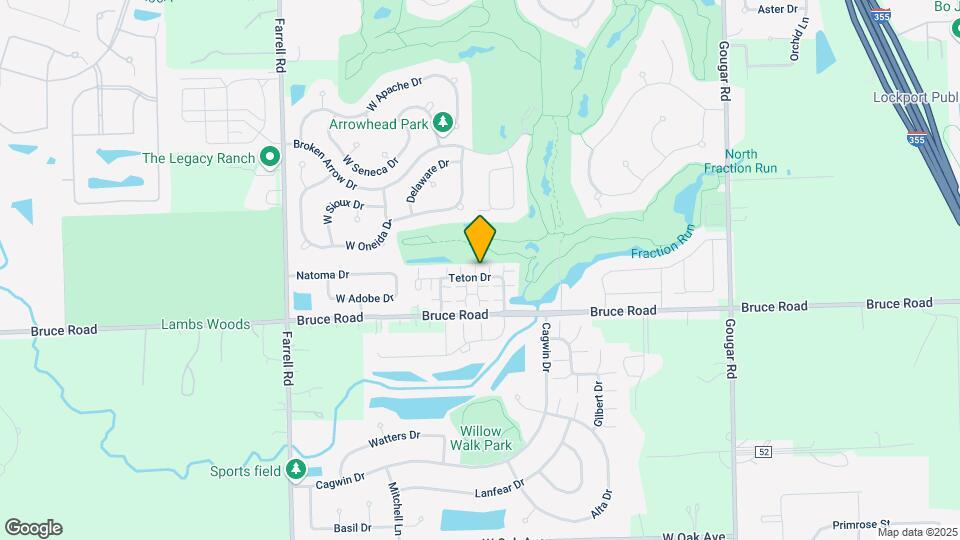 16430 Teton Dr Map and Location Details