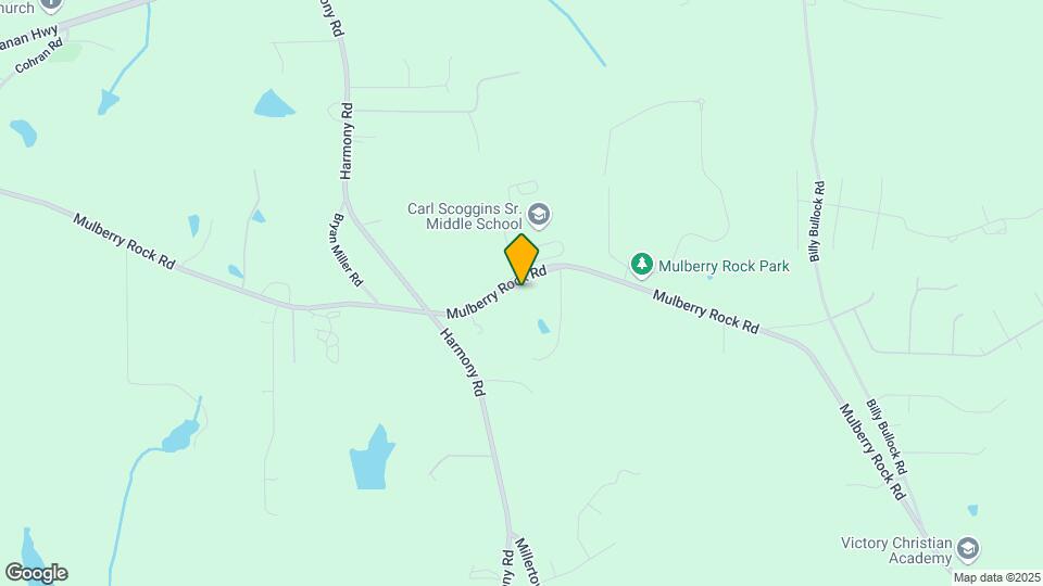1610 Mulberry Rock Rd Map and Location Details
