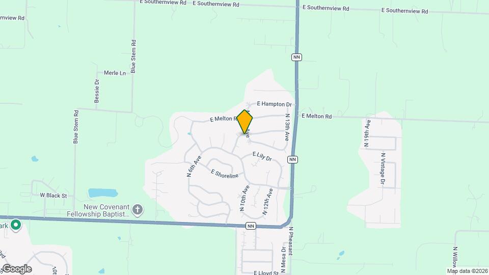 6007 N 10th Ave Map and Location Details