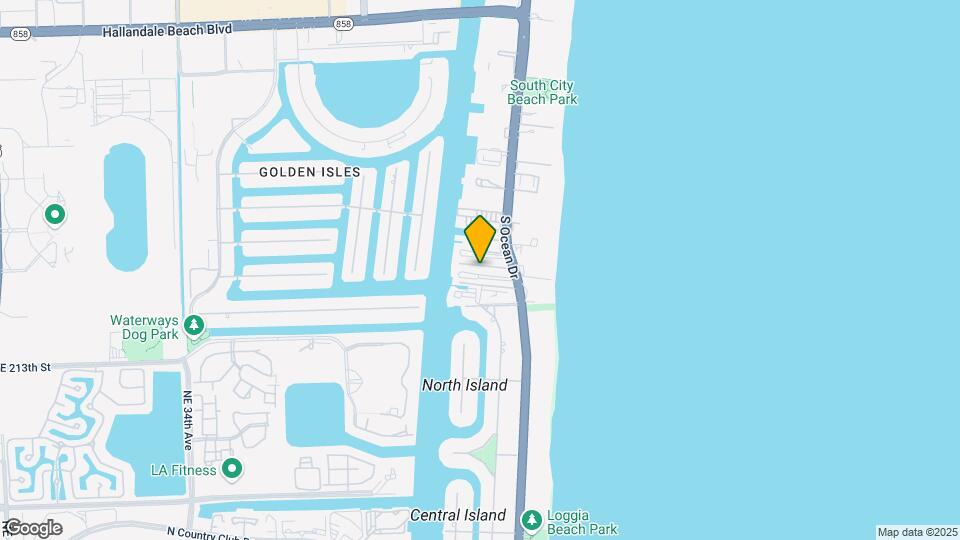 3131 S Ocean Dr Map and Location Details