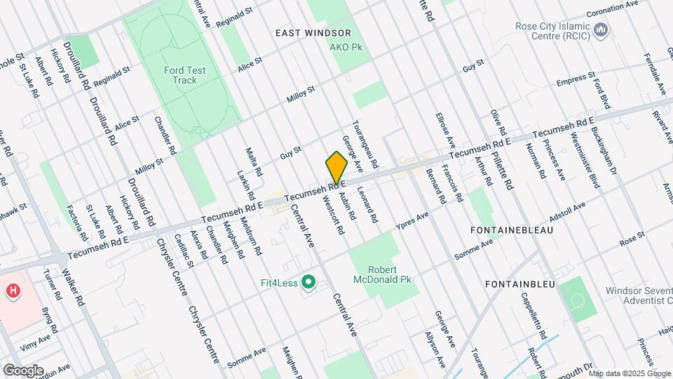 3891 Tecumseh Rd E Map and Location Details