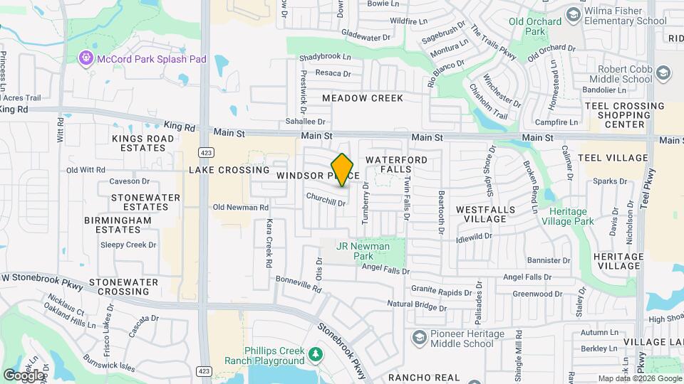 1169 London Dr Map and Location Details