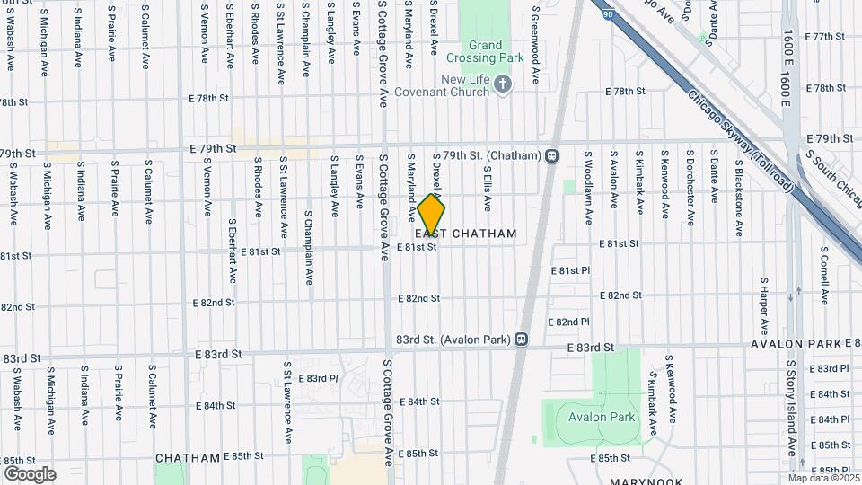 8056 S Drexel Ave Mapa y Detalles de la Ubicación