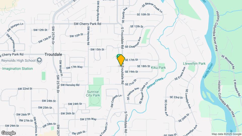 1824 SW Spence Ave Map and Location Details