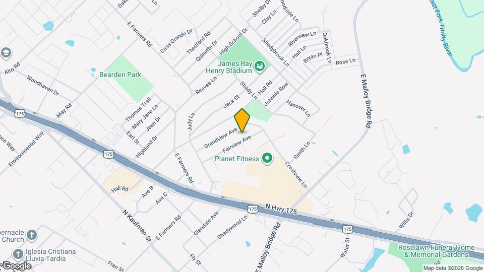 741 Fairview Ave Mapa y Detalles de la Ubicación