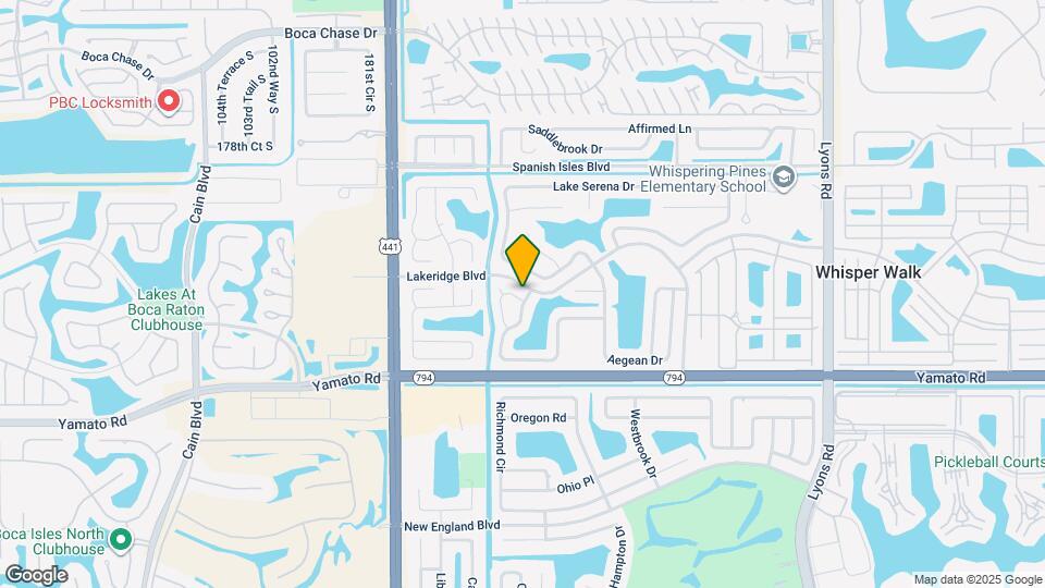 18750 Caspian Cir Map and Location Details