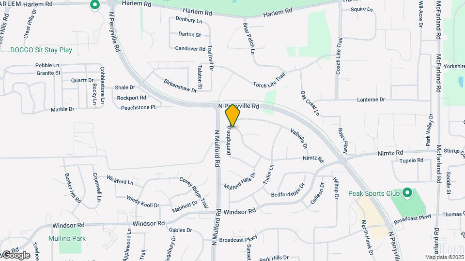 5958 Durrington Dr Map and Location Details