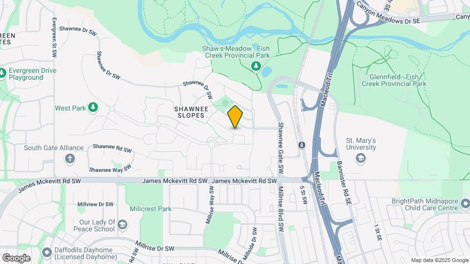 14 Shawnee Blvd SW Map and Location Details