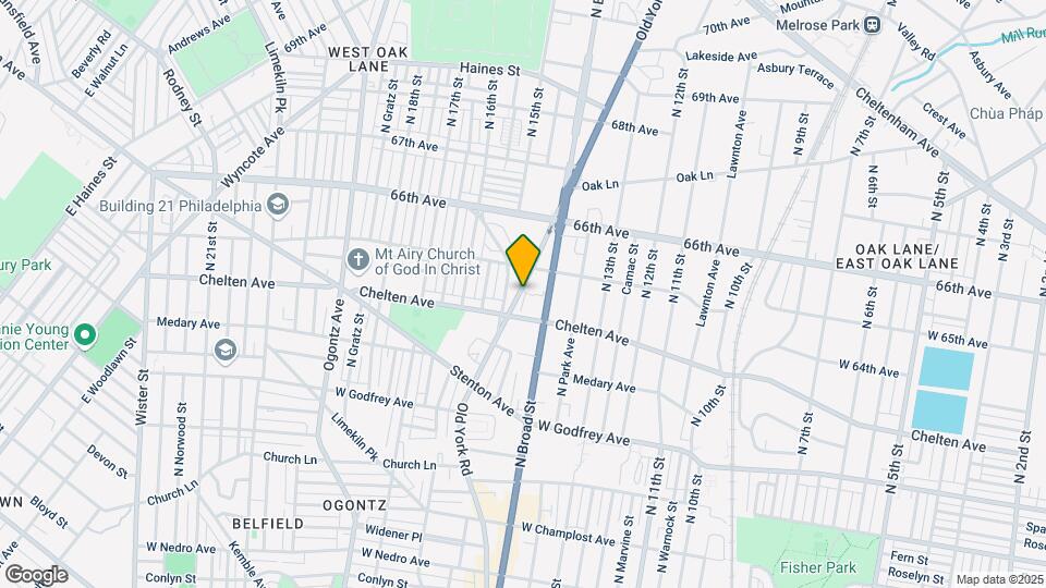 6411 Old York Rd Mapa y Detalles de la Ubicación