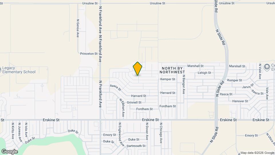 5601 Kemper St Mapa y Detalles de la Ubicación