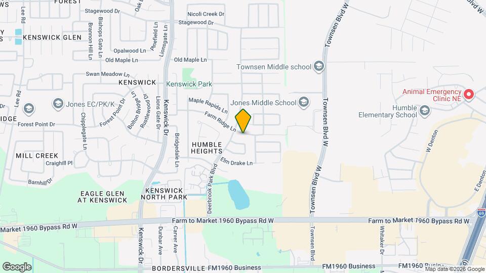 8918 Farm Ridge Ln Map and Location Details