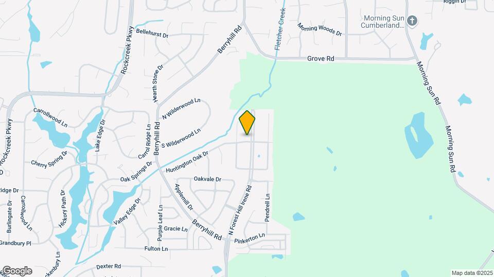 2401 N Forest Hill Irene Rd Map and Location Details
