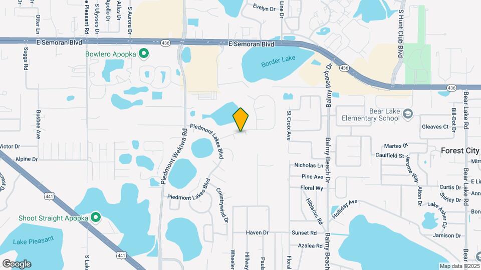 2538 Lake Jackson Cir Map and Location Details
