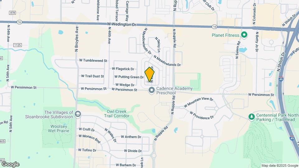 537 N Keats Dr Map and Location Details