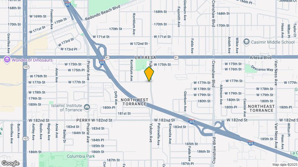 17701 Yukon Ave Mapa y Detalles de la Ubicación