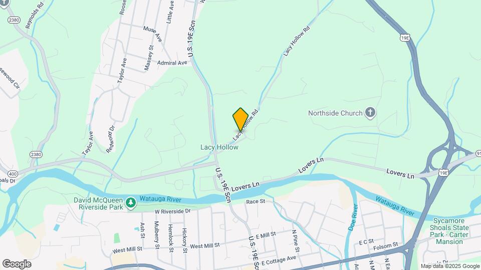 100 Burrow Ln Map and Location Details