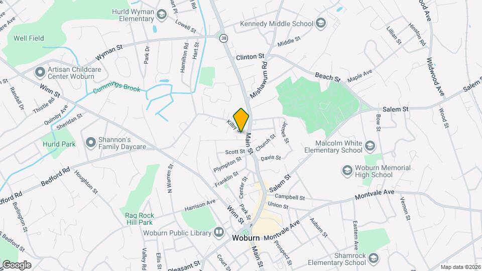 4 Kilby St Map and Location Details