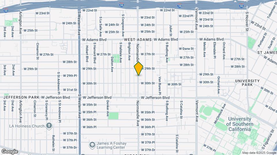 2934 Normandie Ave Map and Location Details