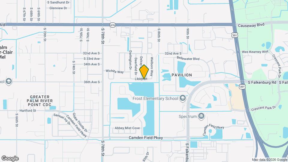 8403 Libby Ln Map and Location Details