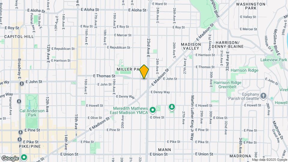 2215 E John St Mapa y Detalles de la Ubicación