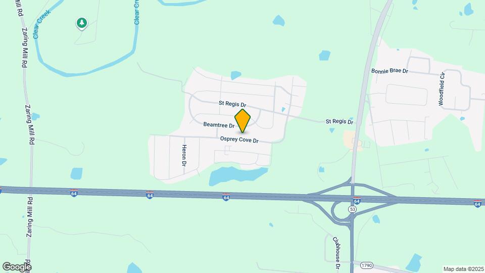 2054 Osprey Cove Dr Mapa y Detalles de la Ubicación