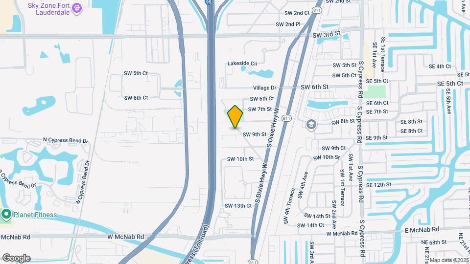 861 SW 10th Dr Map and Location Details