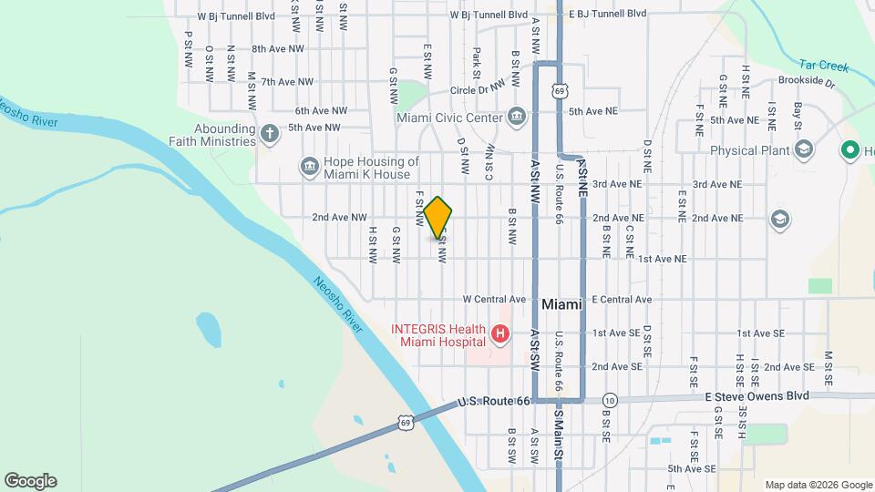 109 E St NW Map and Location Details