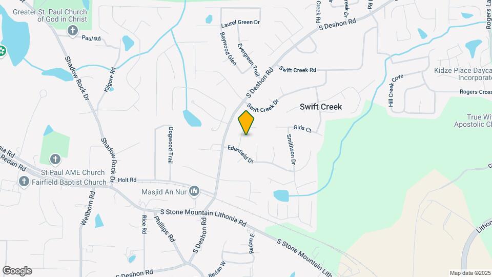 1420 Denfield Ct Map and Location Details