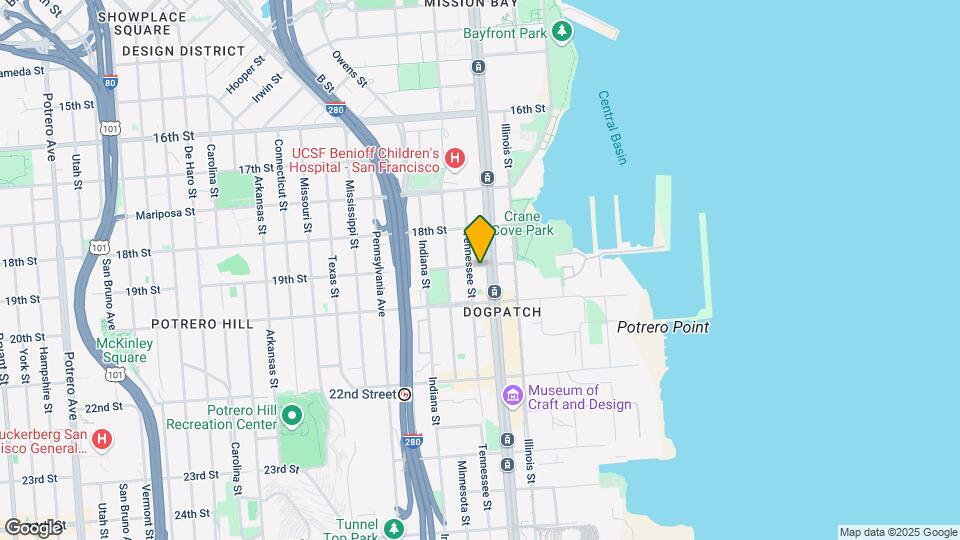 815 Tennessee St Map and Location Details