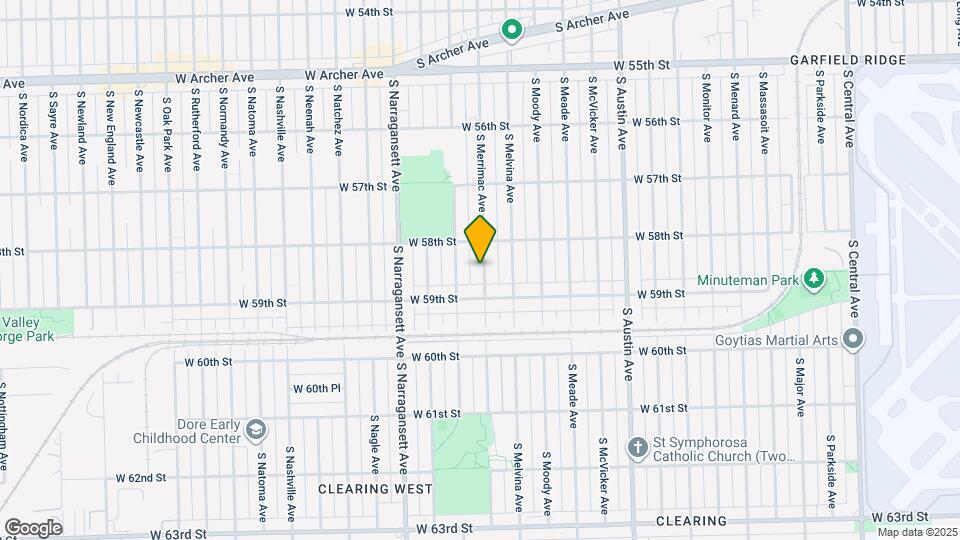 5830 S Merrimac Ave Map and Location Details
