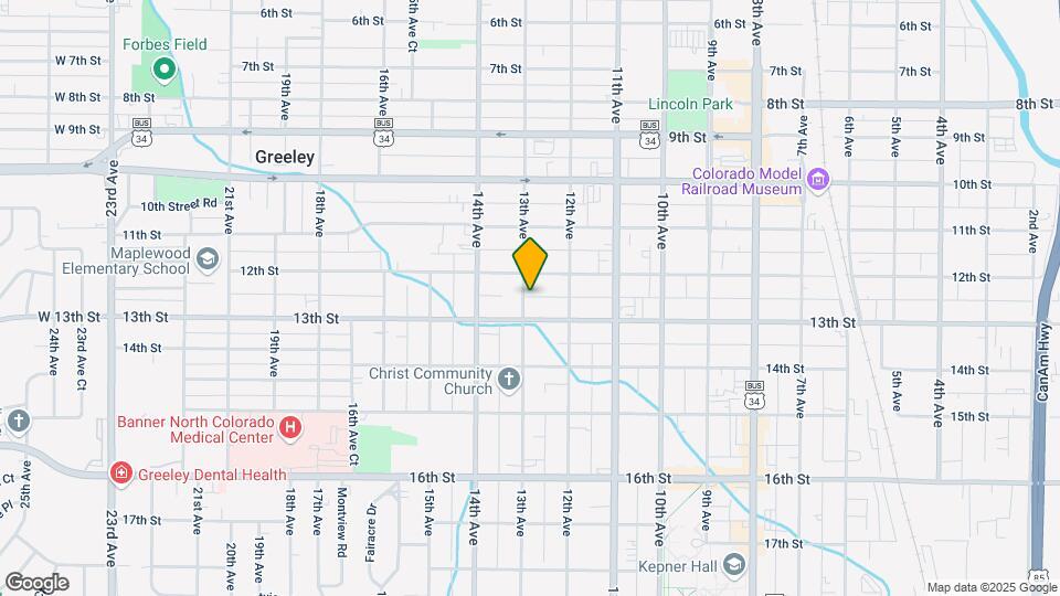 1216 13th Ave Map and Location Details