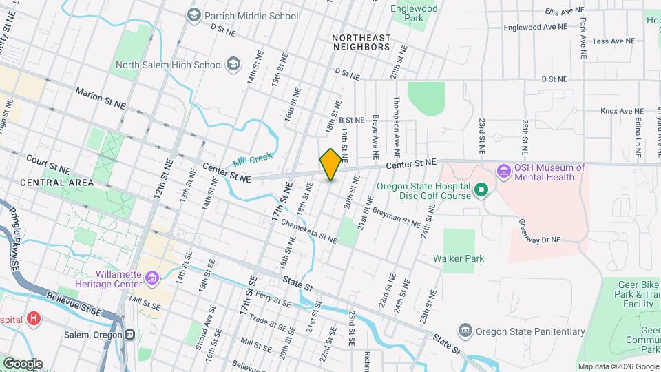 522 19th St NE Map and Location Details
