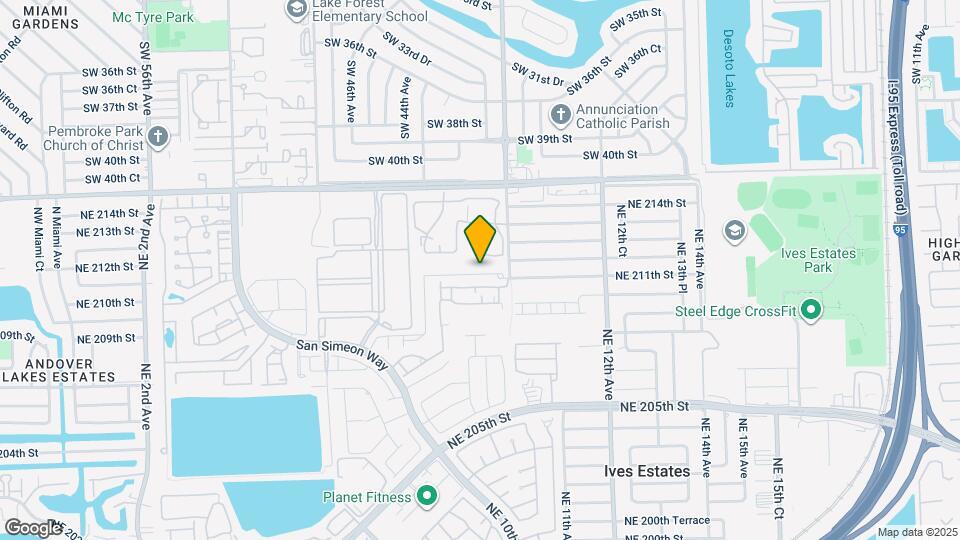 945 NE 211th St Map and Location Details