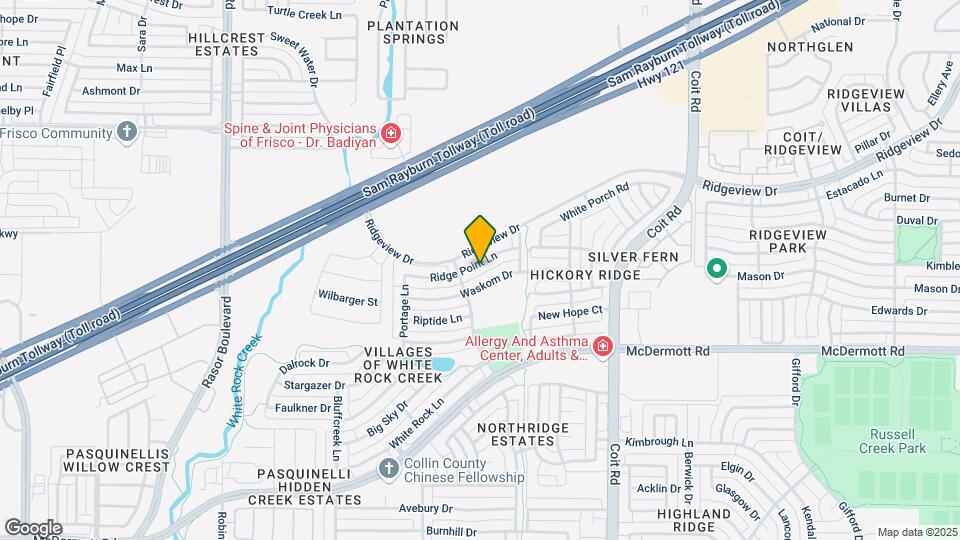 4332 Ridge Point Ln Map and Location Details