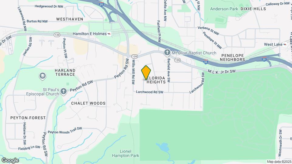 256 Silver Springs Cir SW Map and Location Details