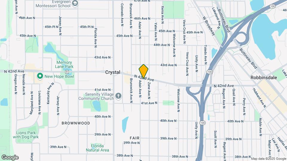 4176 Adair Ave N Mapa y Detalles de la Ubicación