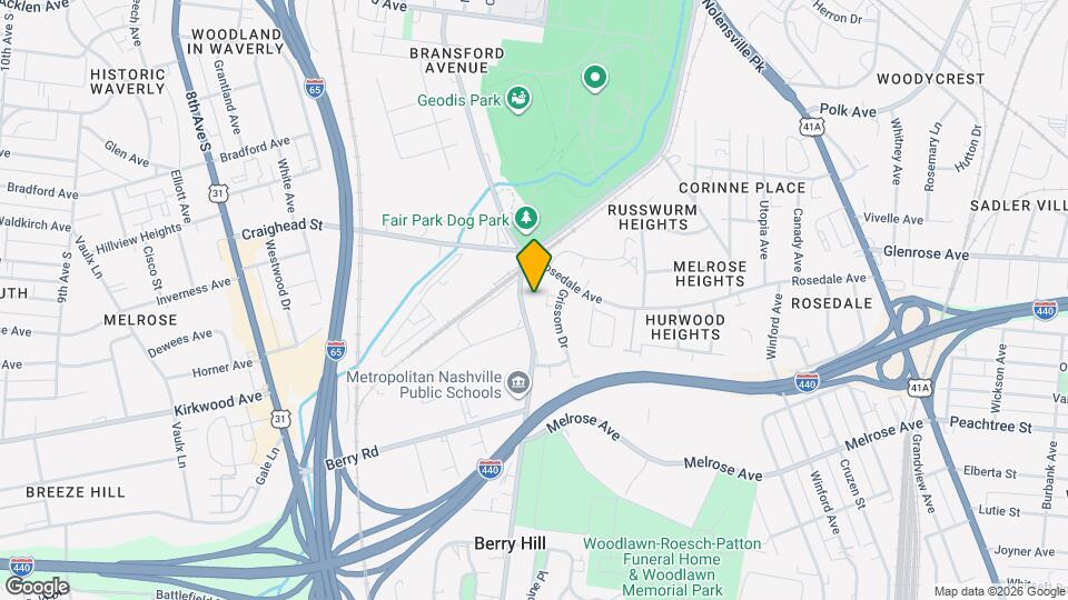 Broadstone Berry Hill Mapa y Detalles de la Ubicación