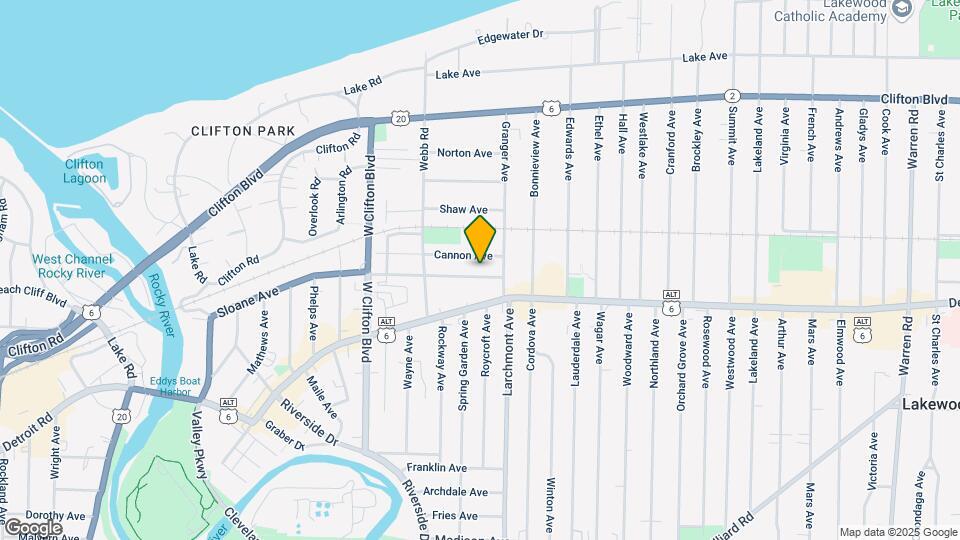 17424 Northwood Ave, Unit 17424 (lower Unit) Mapa y Detalles de la Ubicación
