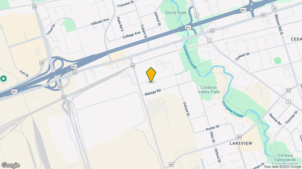289 Cordova Rd Map and Location Details