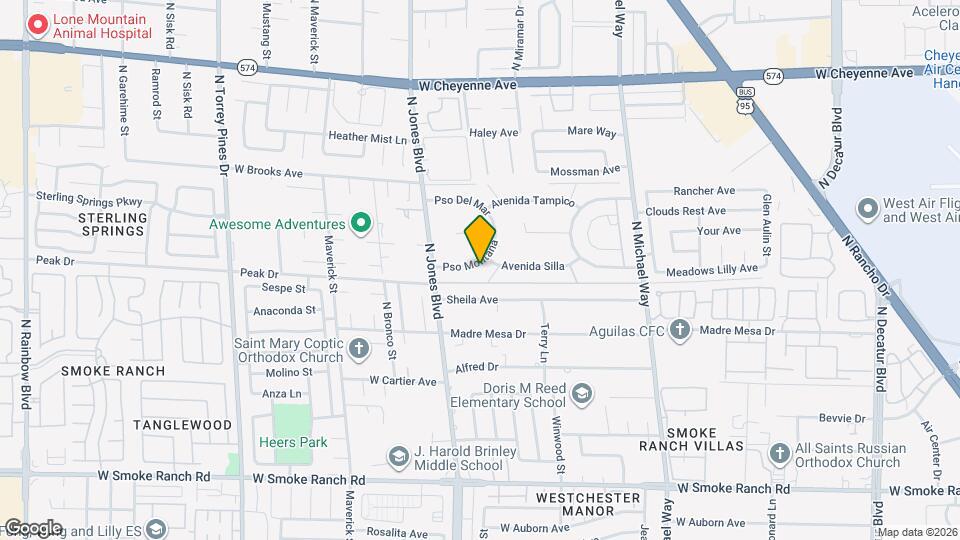 5805 Pso Montana Map and Location Details