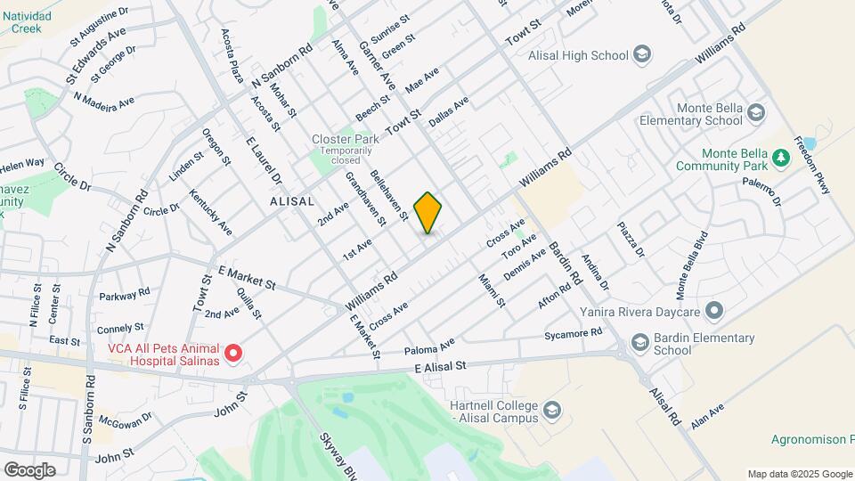 1435 Bellehaven St Mapa y Detalles de la Ubicación