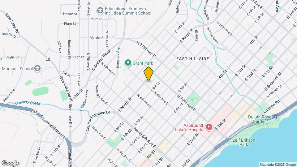 820 N 9th Ave E Map and Location Details