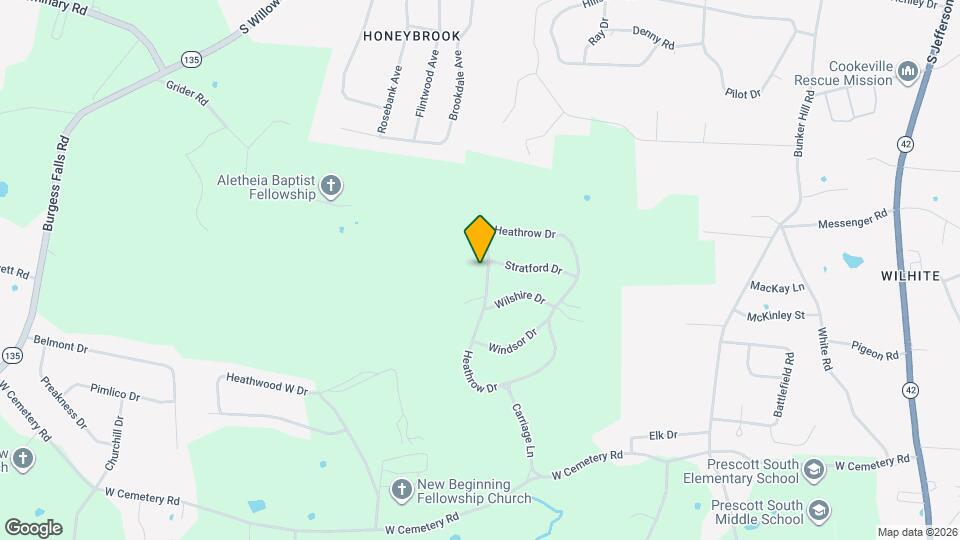 1758 Heathrow Dr Map and Location Details