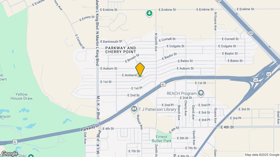 1903 E 1st St Map and Location Details